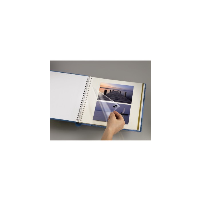 ventilatie plank of Hama - Singo - zelfklevend fotoalbum - meerkleurig - 20 witte bladen -  28x31cm