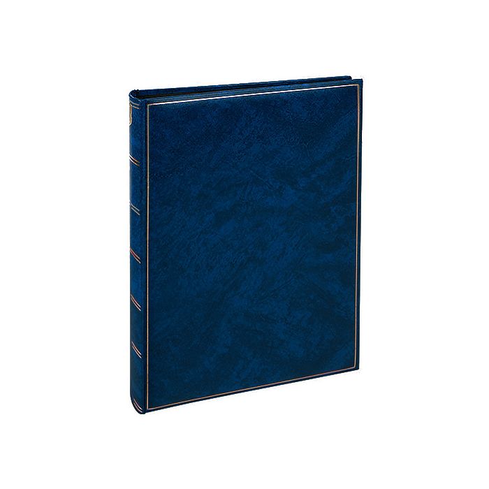 Marine Onderstrepen Kruik Henzo - Basicline fotoalbum - blauw - witte bladen - 30x36,5cm
