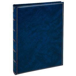 januari Appartement Monarch Henzo - Basicline fotoalbum - blauw - witte bladen - 30x36,5cm