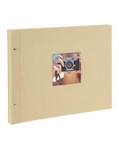 Goldbuch - Bella Vista Losbladig fotoalbum - beige - witte bladen - 39x31cm