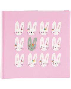 Goldbuch - Babyalbum - Cute bunnies pink - meerkleurig - witte bladen - 30x31cm
