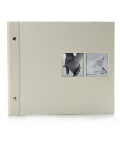 Goldbuch - Chromo - Losbladig fotoalbum - beige - witte bladen - 30x25cm