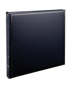 Henzo - Champagne fotoalbum - zwart - witte bladen - 35x35cm