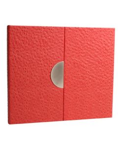 Henzo - Emoe - Fotoalbum - rood - zwarte bladen - 34x33,5cm